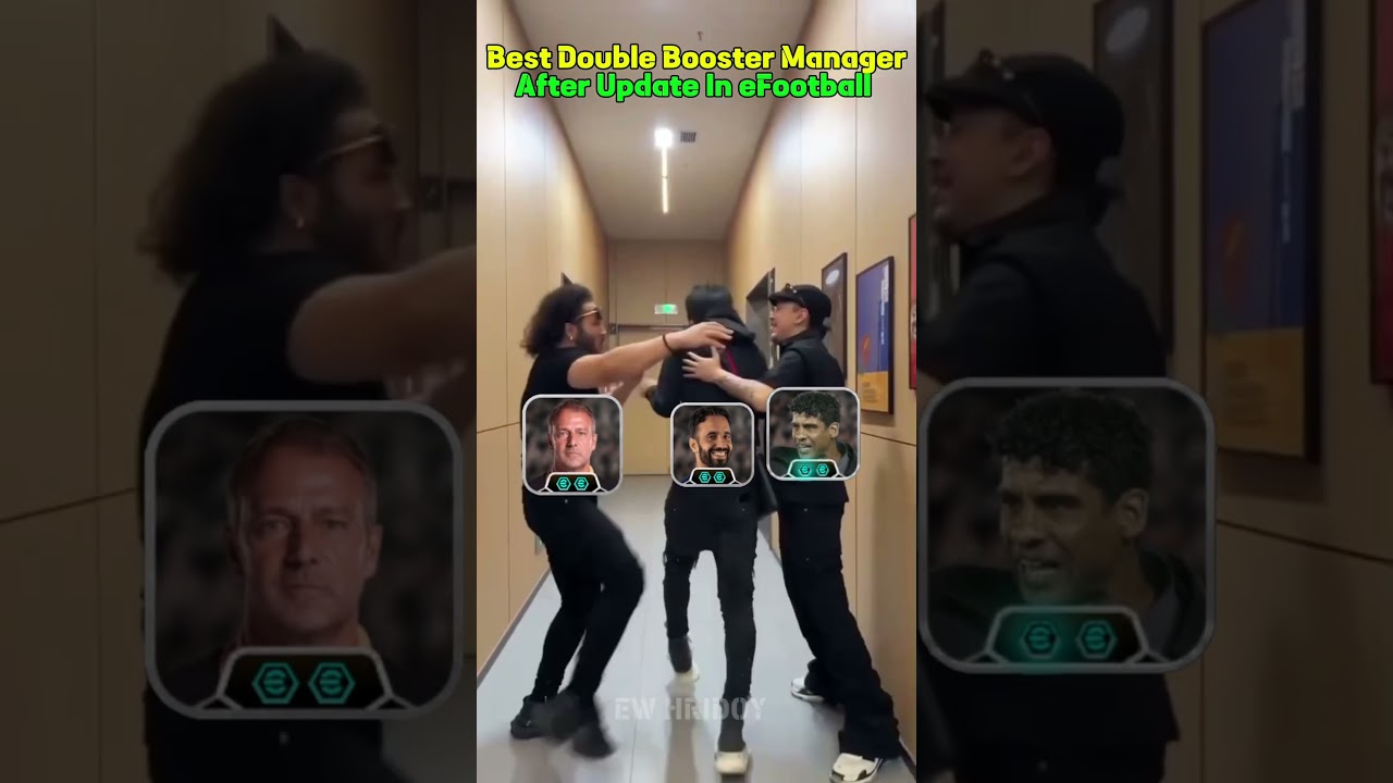 Best double booster manager after update in efootball 2026 🔥 #shorts #efootball #efootball26