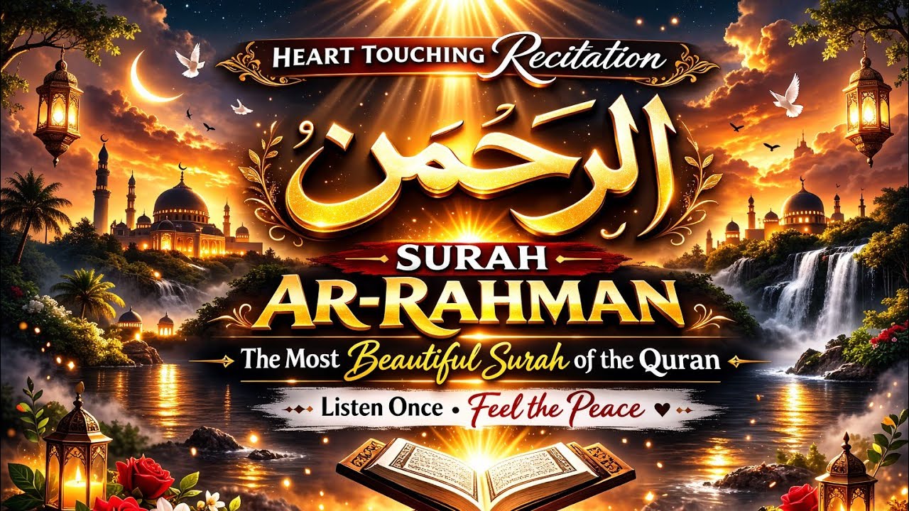 Surh Rehman beautiful /relaxing recitation Every heartbeat is a favor