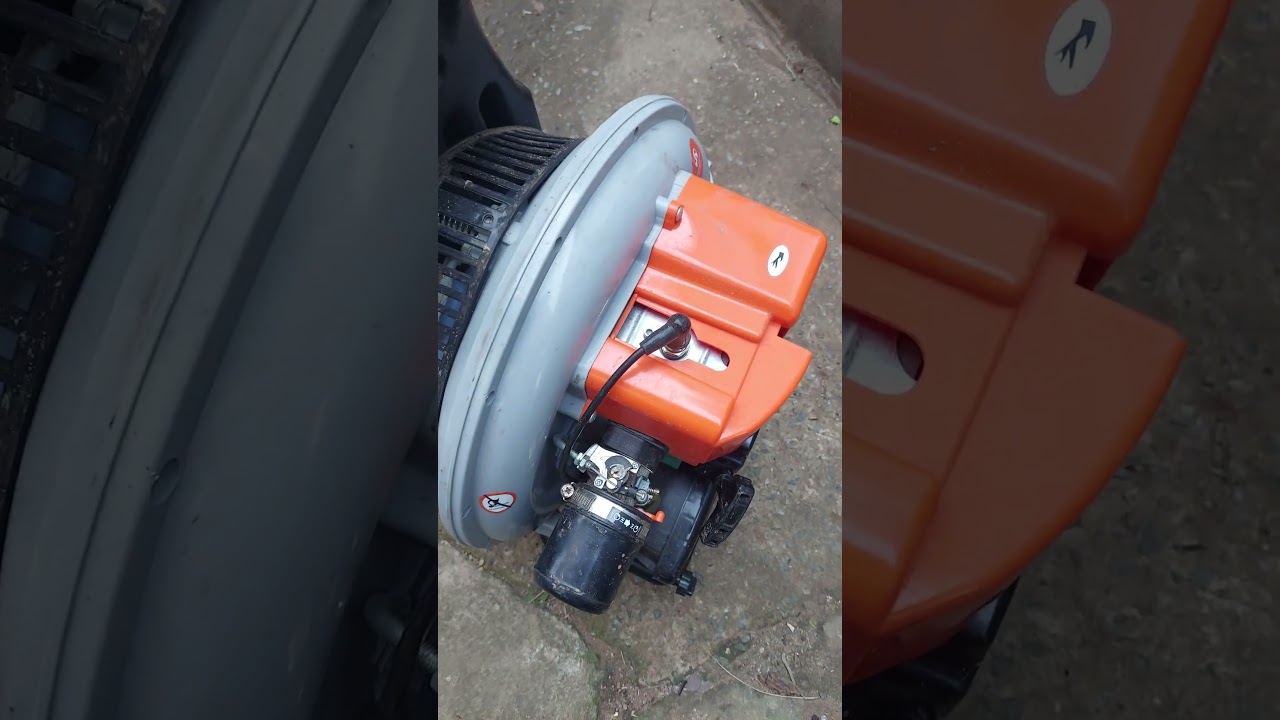 Tanaka eb650 blower #cold start #leaf blower  #62cc