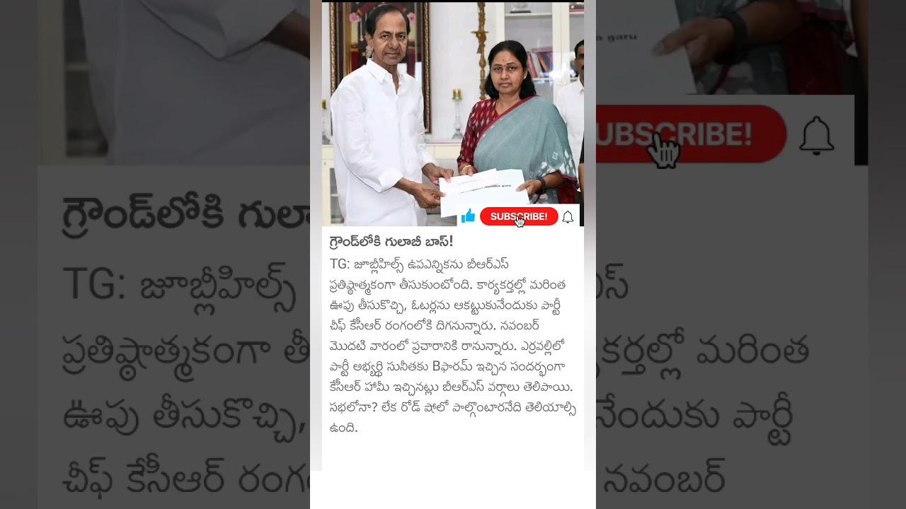KCR to start election campaign soon