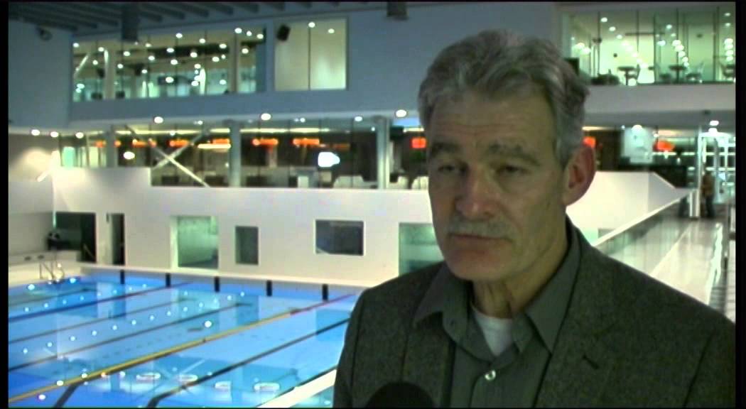 Rondleiding voor de pers in sportcomplex Drieburcht