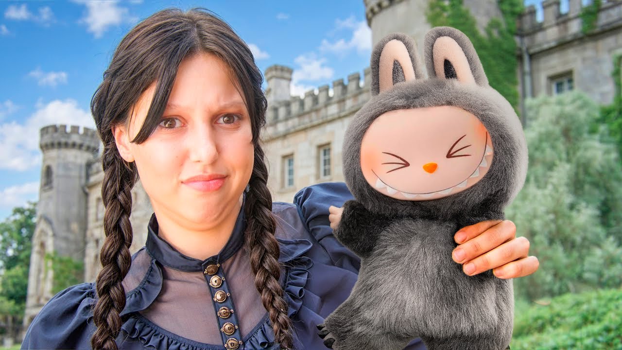 LABUBU за WEDNESDAY! 😱🖤 Labubu в реалния живот | Тийн истории – Компилация | Amelka Karamelka BG