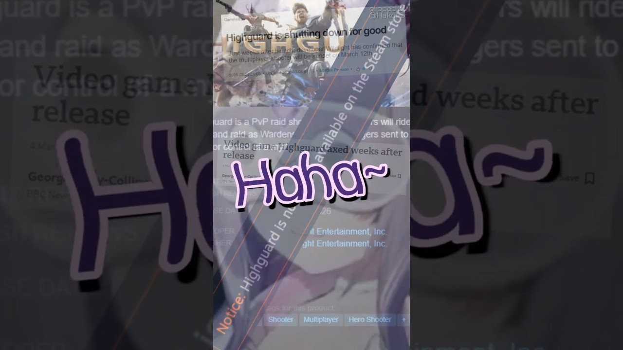 The Moment Biboo Roasted a Game That Just Died