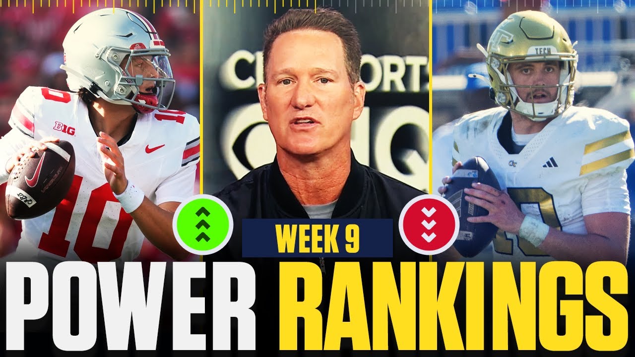 College Football QB Power Rankings - Biggest Risers, Fallers for Week 9 | CBS College Football