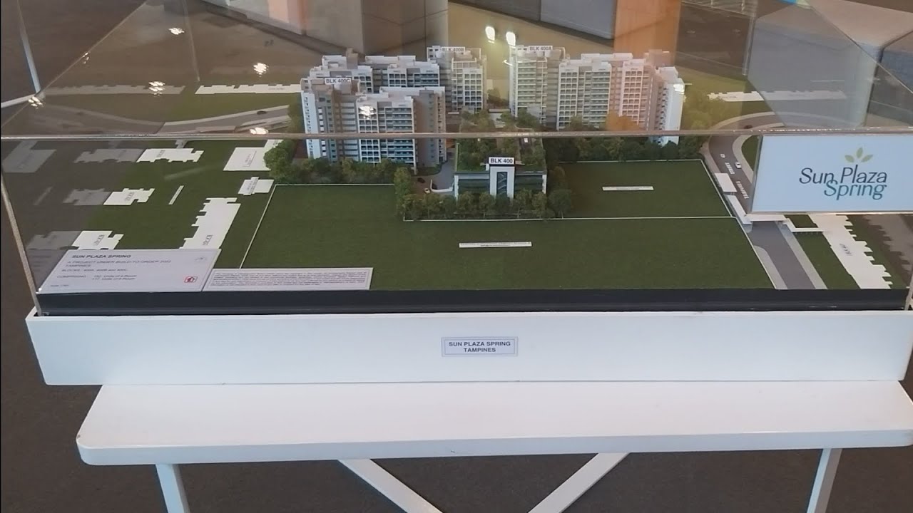 Sun Plaza Spring Tampines August 2022 BTO 3D Model