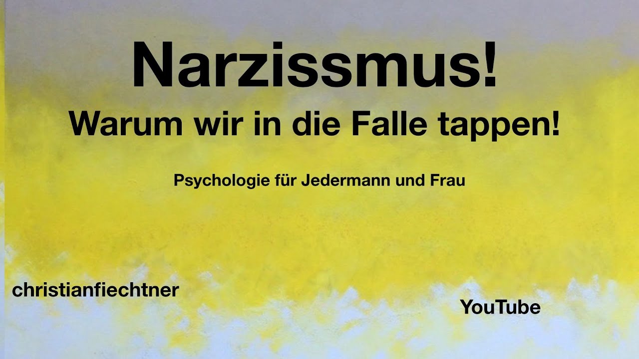 Narzissten! 3 Gründe wieso wir in die Falle tappen!