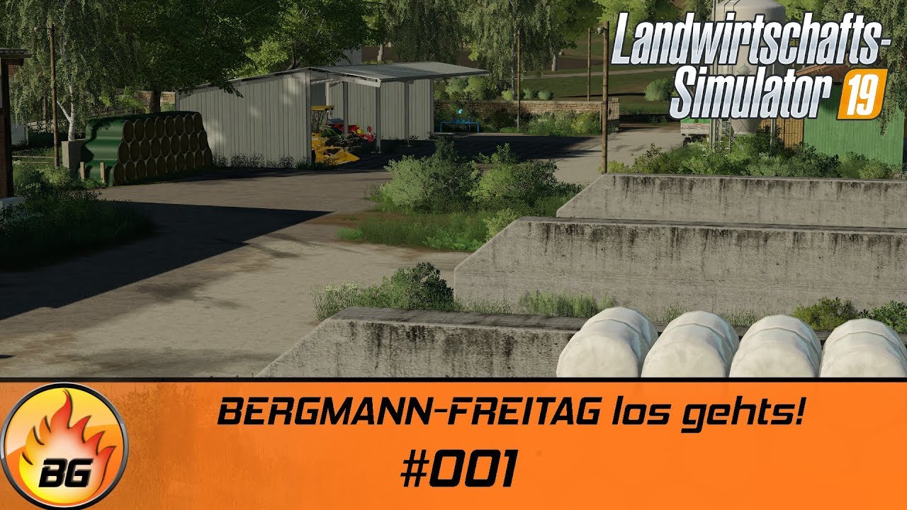 LS19 - Hof Bergmann #001 | BERGMANN-FREITAG los gehts! | FS19 | Let's Play [HD]