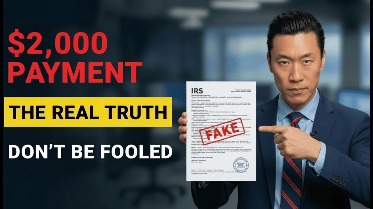 THEY LIED: The Truth About The $2,000 March IRS Payment. (Don't Be Fooled)