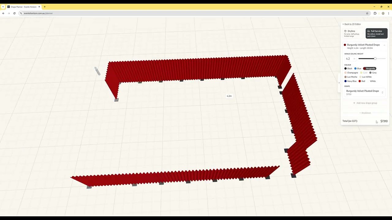 Drape Planner Tool Quick Start Guide