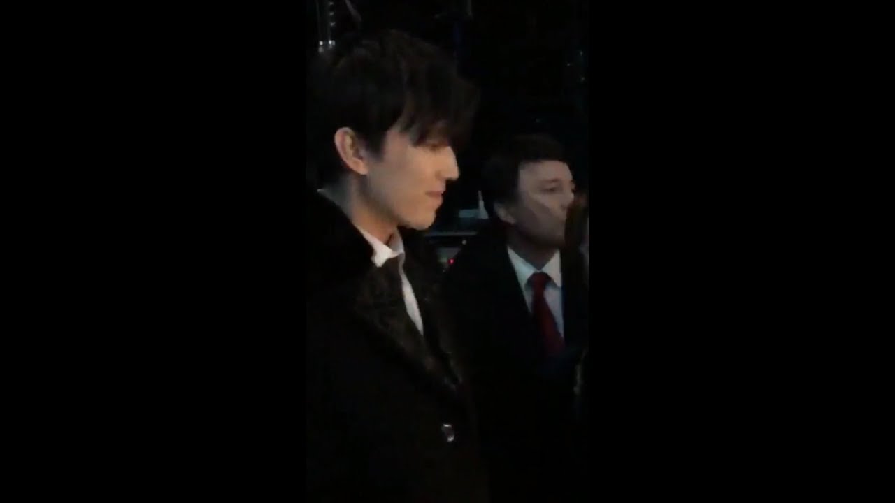 Dimash 20191212 backstage