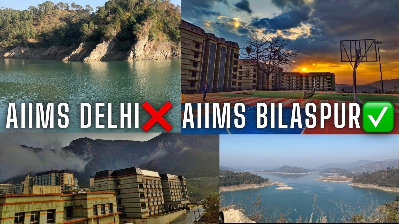 AIIMS Bilaspur Vlog -5 ❤️Ft. Beautiful River And An Isolated Island || NEET MOTIVATION VIDEO ||