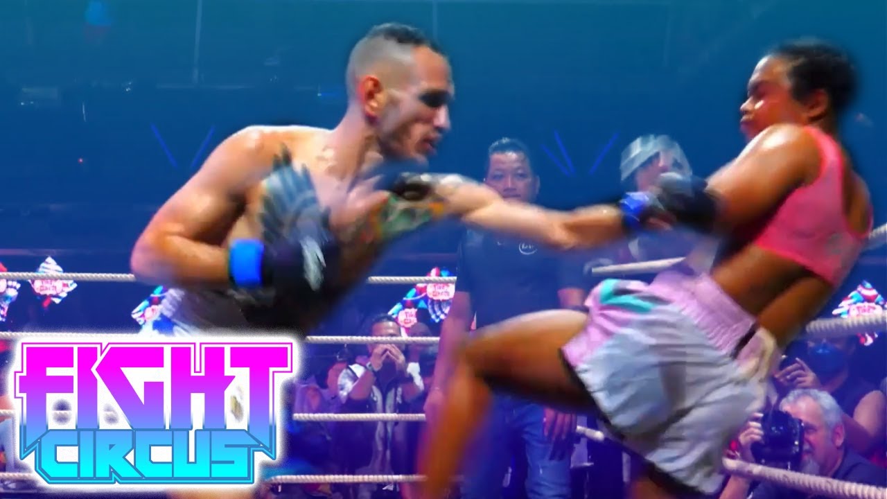OPEN GENDER FIGHT! Nong Rose Vs Andrew Capurro in Muay Thai