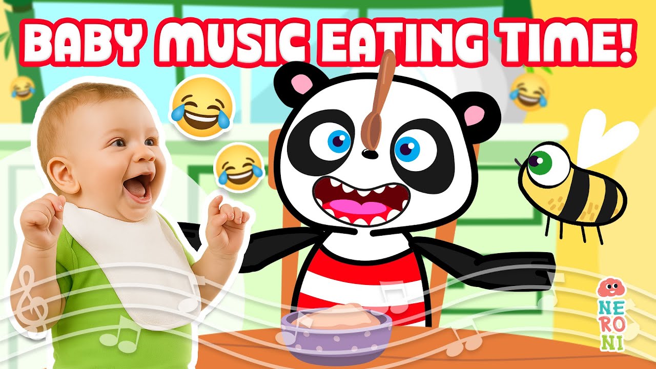 Goofy Panda Eat Your Oatmeal Song | Best Eating Music Video for Babies and Toddlers | Neroni Kids