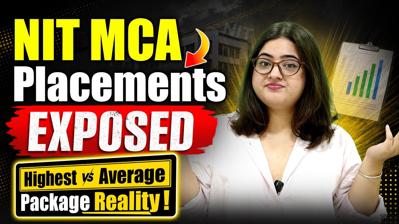 👉 NIT MCA Placements 2025-26 🔥 Don&rsquo;t Choose the Wrong NIT! | Full Reality Check #nit #mca