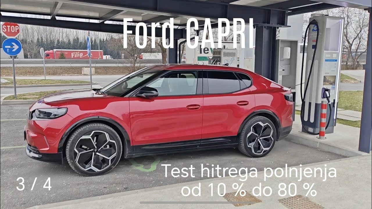 Ford CAPRI test hitrega polnjenja