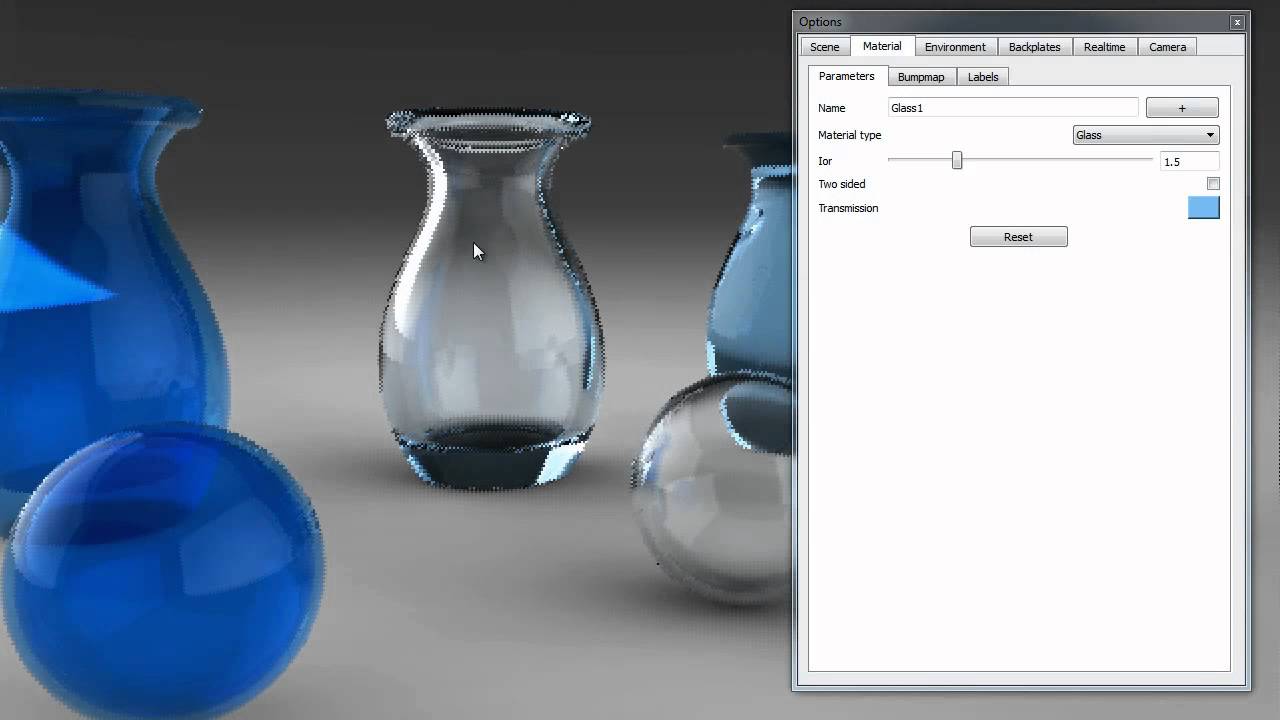 QuickTip: Working with Glass Materials in KeyShot