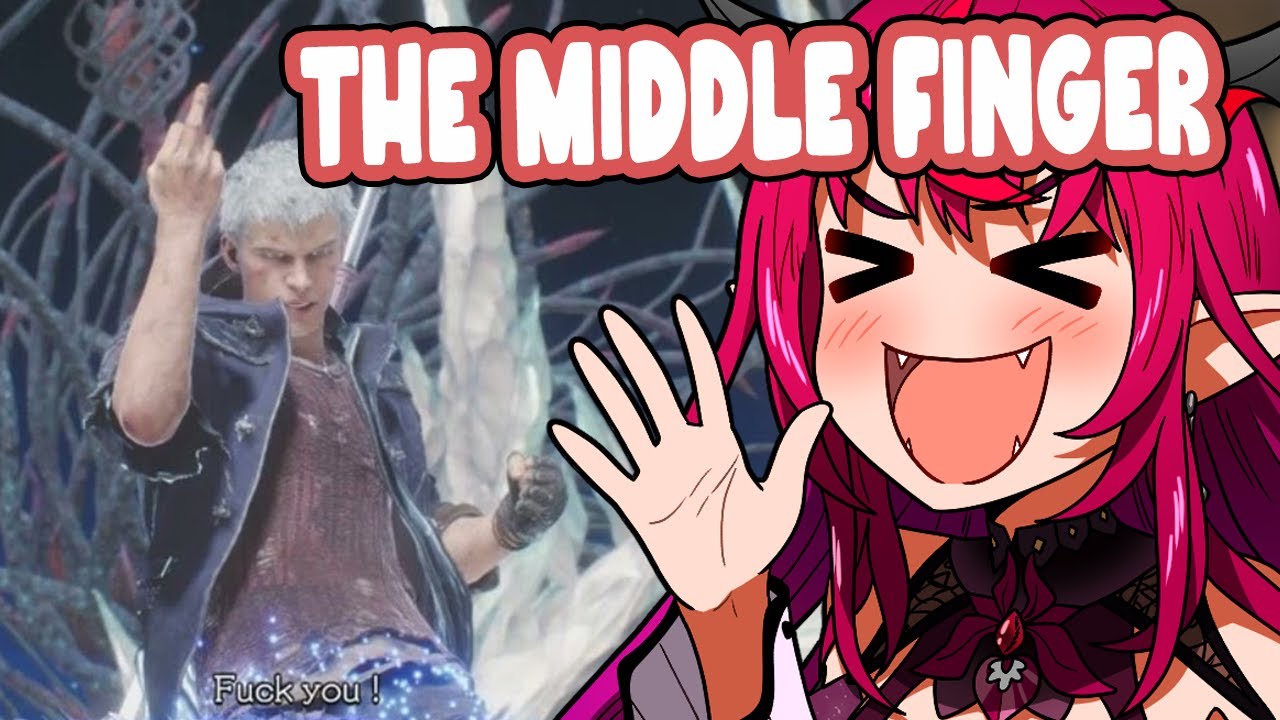 IRyS hilarious reaction after seeing Nero's Devil Trigger for the first time
