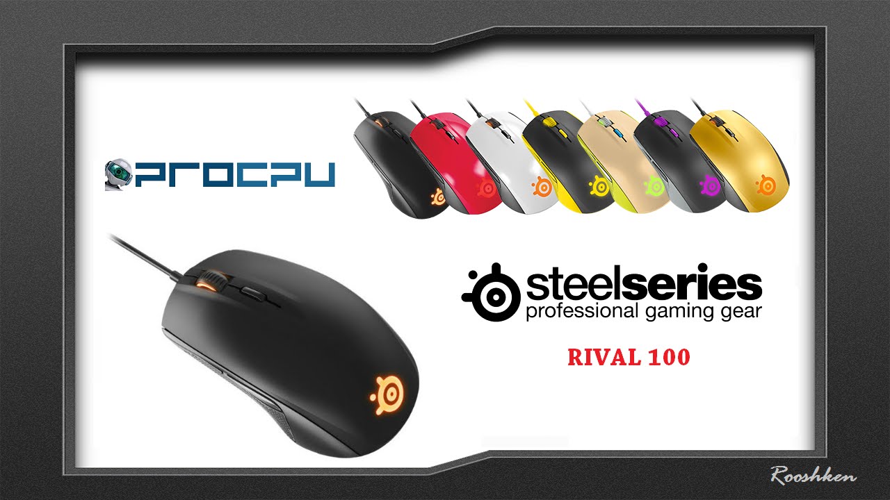 SteelSeries Rival 100 - Rzut oka + zapowiedź test&oacute;w podkładki ProPad Extra Large