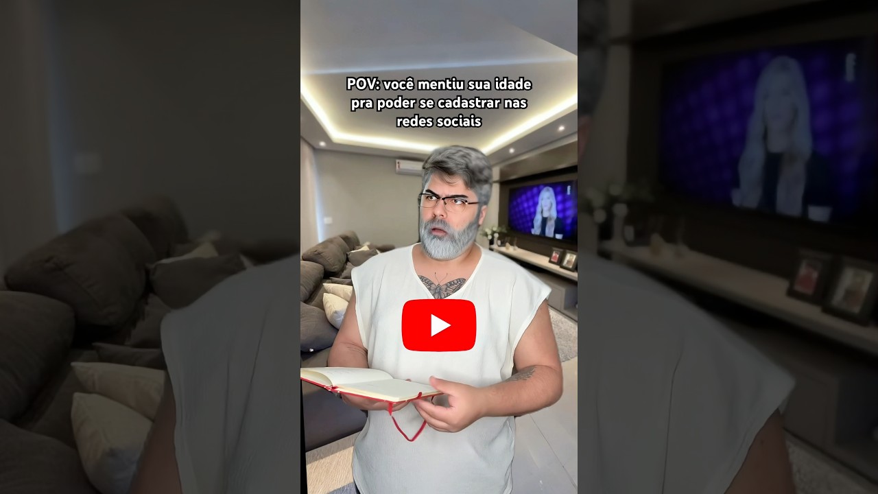 QUANDO VC TEM QUE MENTIR A IDADE PRA SE CADASTRAR NOS APPS 🤣