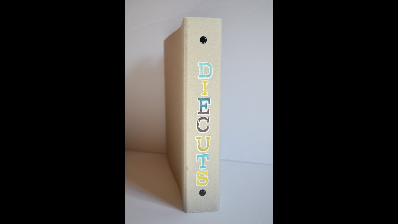 Organize with me (Die Cut Binder Storage)