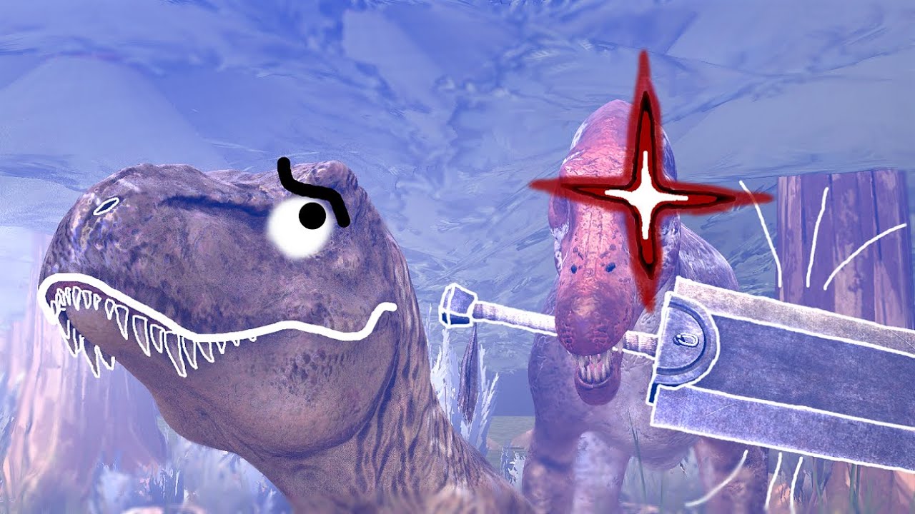 DINOSAURS WITH SWORDS?! (DINOBLADE)