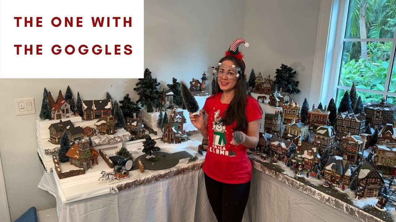 Design my Christmas Village with Me (Part 2) Creating the Dock - Dickens Village Series