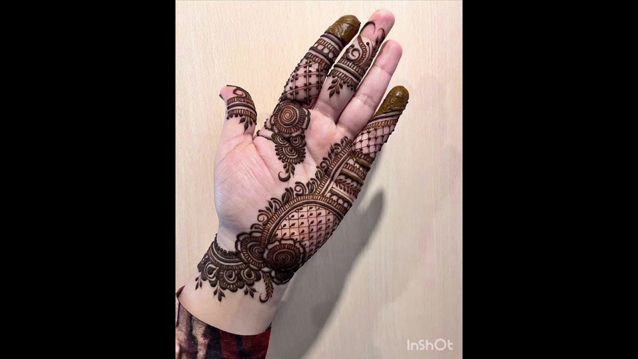 Simple Bridal Mehndi Design 2026/easy mehndi design front hand/hater talur mehndi design/Mehndi 2026