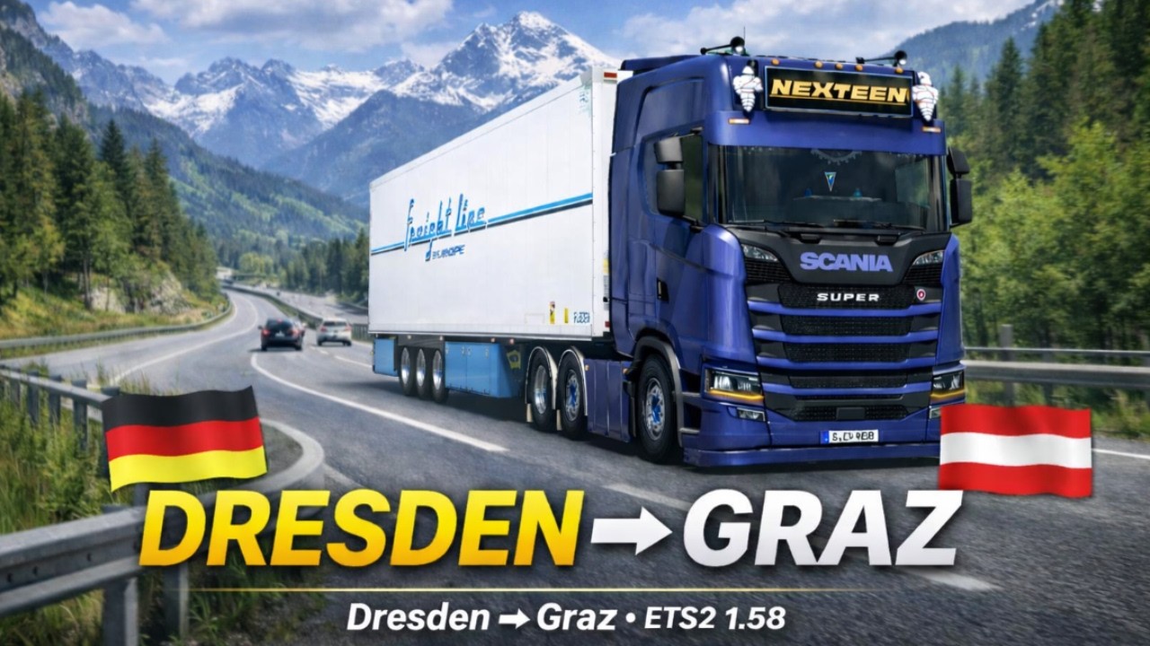 ETS2 1.58 | New Update | Scania NextGen 590S DC16 v8 Sound Pack by MAX2712 | #ets2