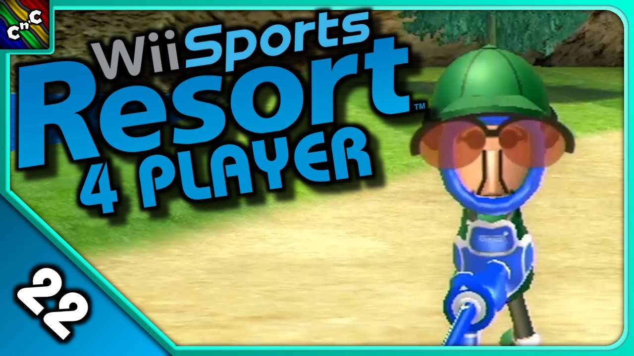 SWORDPLAY SHOWDOWN! | Wii Sports Resort 4 PLAYER LETS PLAY Episode 22 | Couch Plays
