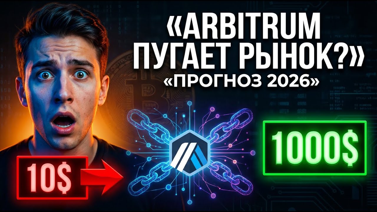 Arbitrum &mdash; перспектива, которая пугает рынок | Прогноз на 2026