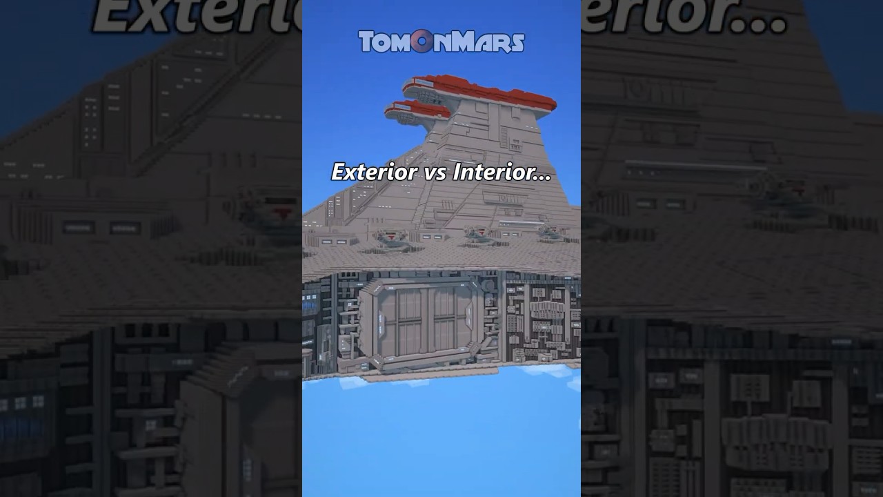 Star Wars Venator 1:1 Minecraft Recreation!