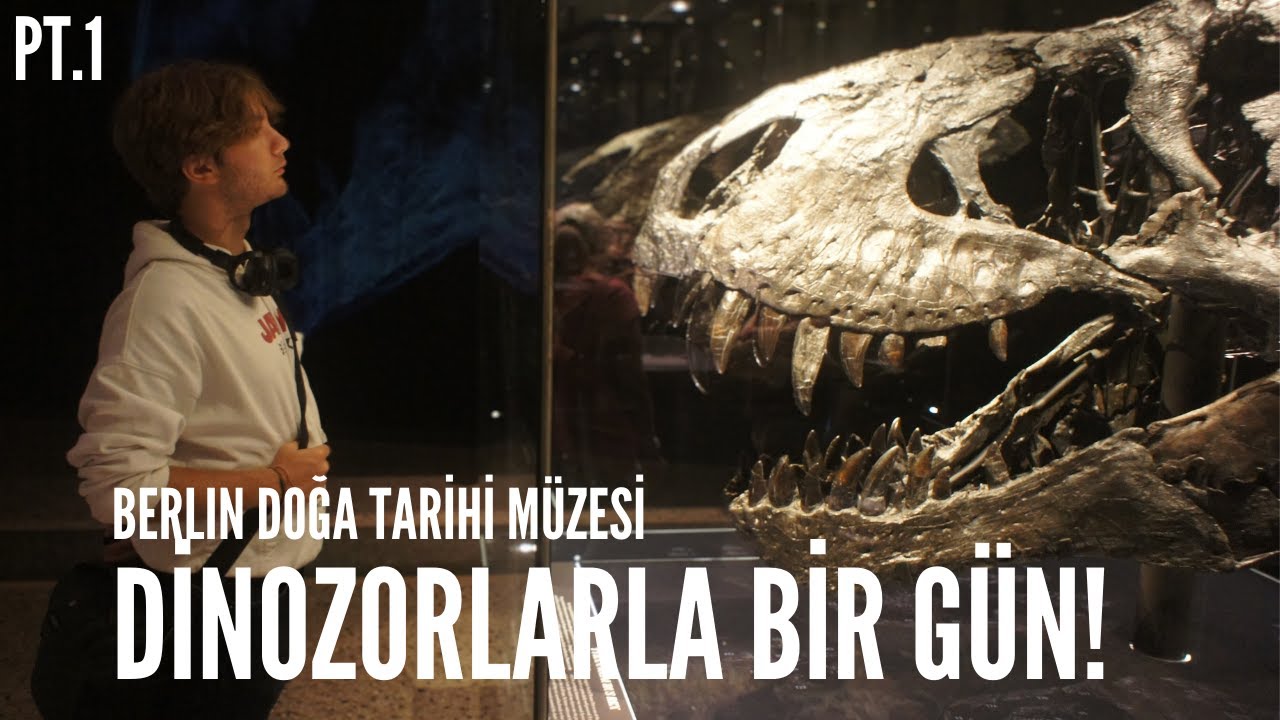 Berlin Doğa Tarihi Müzesi'nde Dinozorlarla Yürümek! (Naturkundemuseum) pt.1