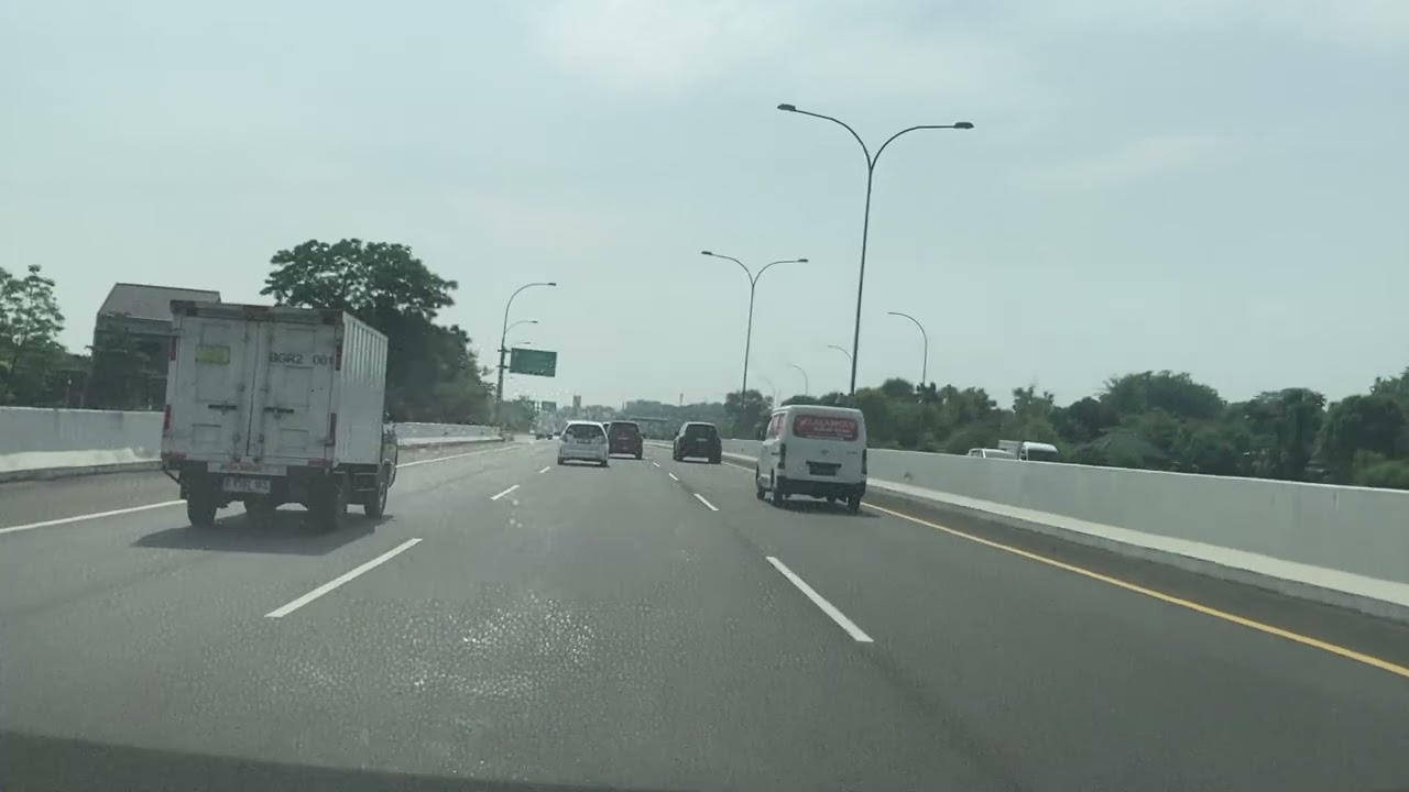 Limo Utama Depok to Jatikarya Bekasi via Cinere-Jagorawi (Cijago) Toll then Cimanggis-Cibitung Toll