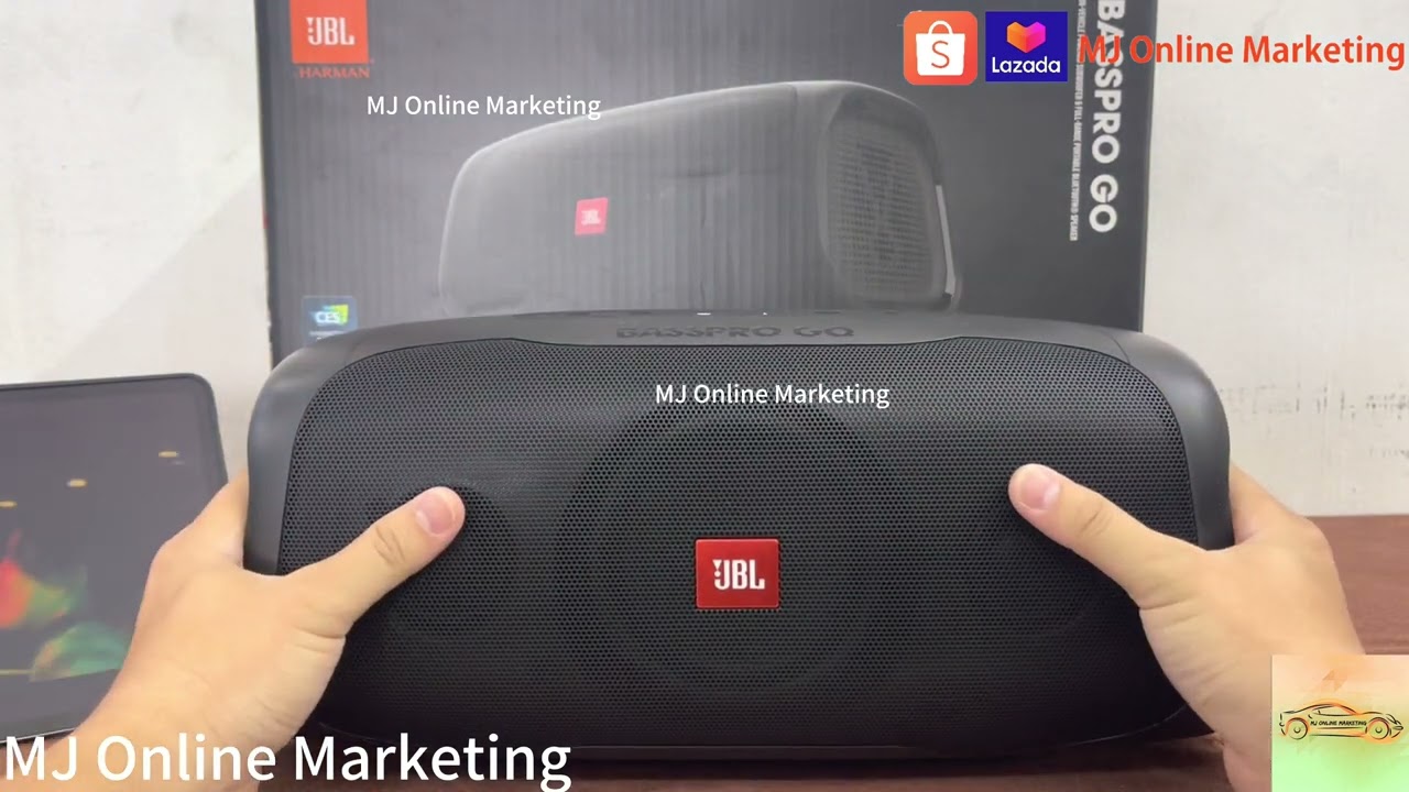 JBL BassPro GO Car Subwoofer/Full Range Speaker Sound Test with IPAD Bass Boosted+Sound Clarity Test
