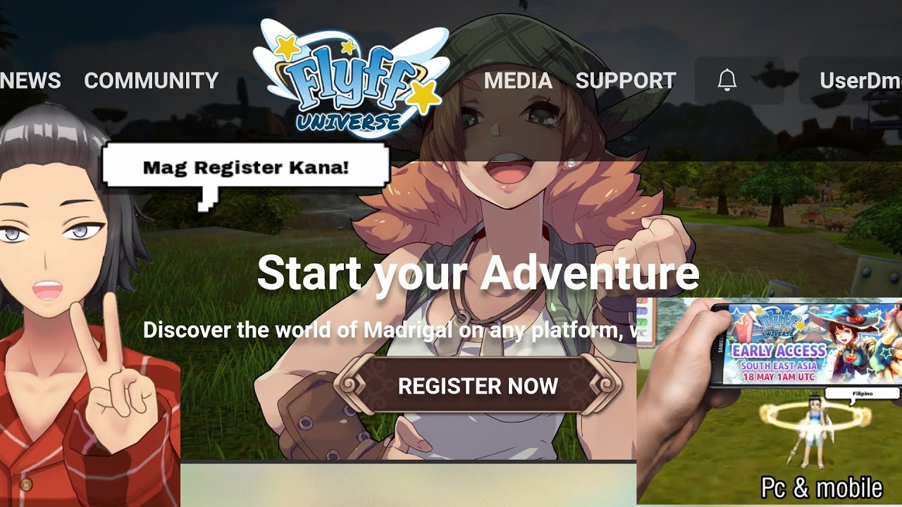 Flyff Universe | Registration MAY,17,2022 ( Early Access Bukas ) [SEA] PH time 9am
