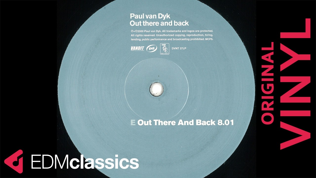 Paul van Dyk - Out There And Back (2000) - VINYL