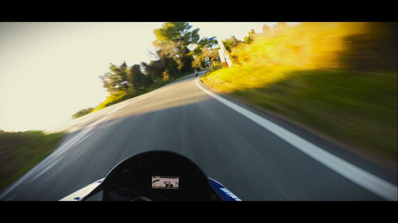 ONBOARD YAMAHA R1 (PESARO-GABICCE PANORAMICA)