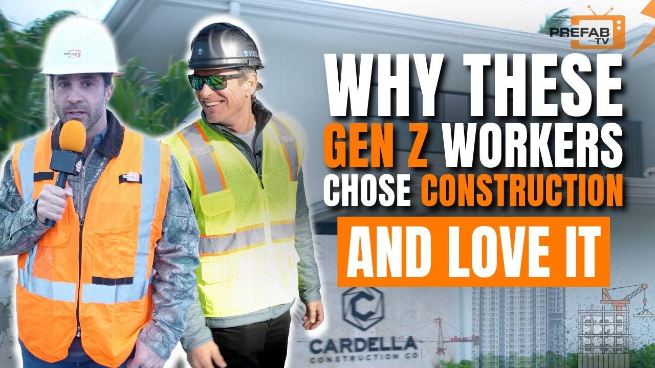 PrefabTV Ep1: Why These Gen Z Workers Chose Construction — and Love It