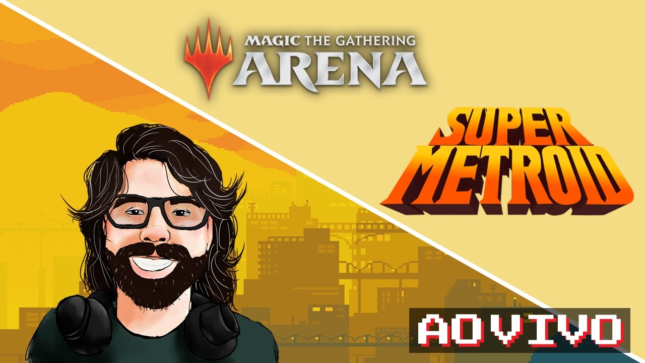 MAGIC ARENA + NOVIDADES + SUPER METROID! 🧙‍♂️🕹️ !pix