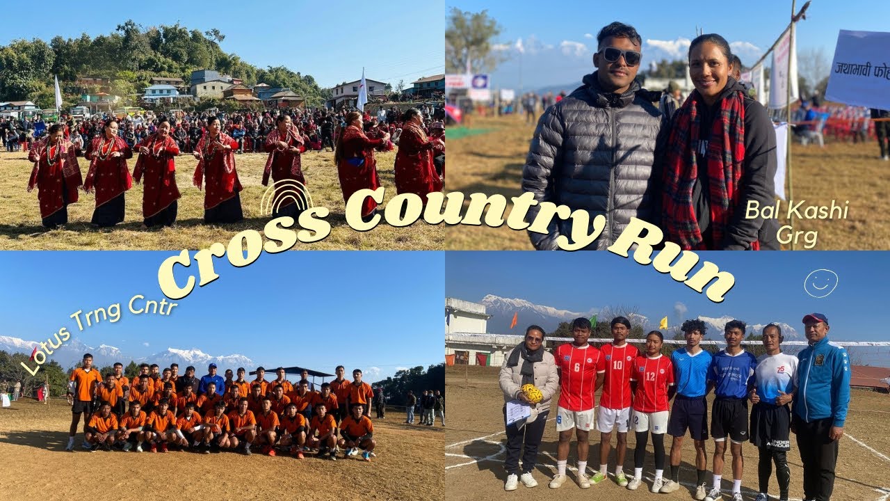 Cross County Run Kolma, Syangja !! Meet Bal Kashi Grg Unexpectedly !!