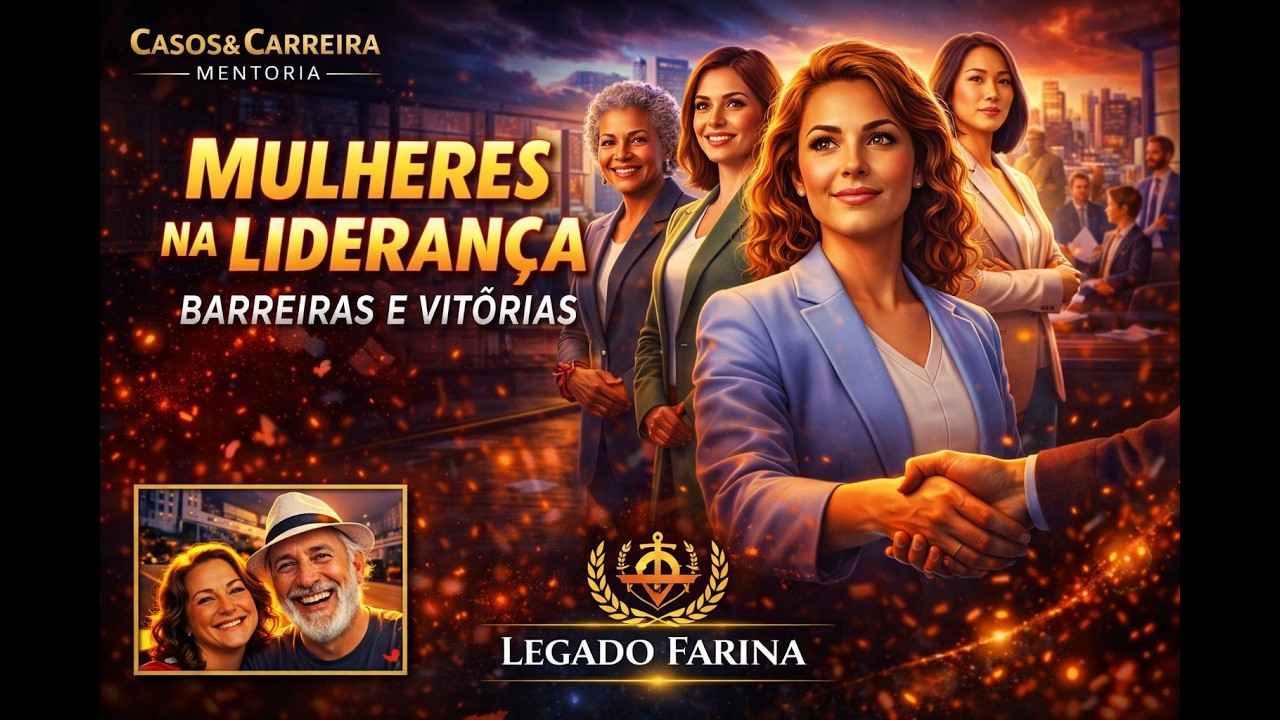 Mulheres na Lideran&ccedil;a: Barreiras, Machismo e Conquistas - Casos e Carreira: Mentoria | Legado Farina