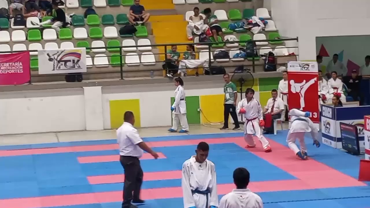 Juan Jaramillo VS Cesar Montoya. U21 -75kg Kumite. Colombian 🇨🇴 Youth National Games Trials 2024.