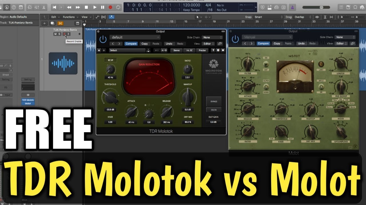 TDR Molotok Compressor | On Mix Bus