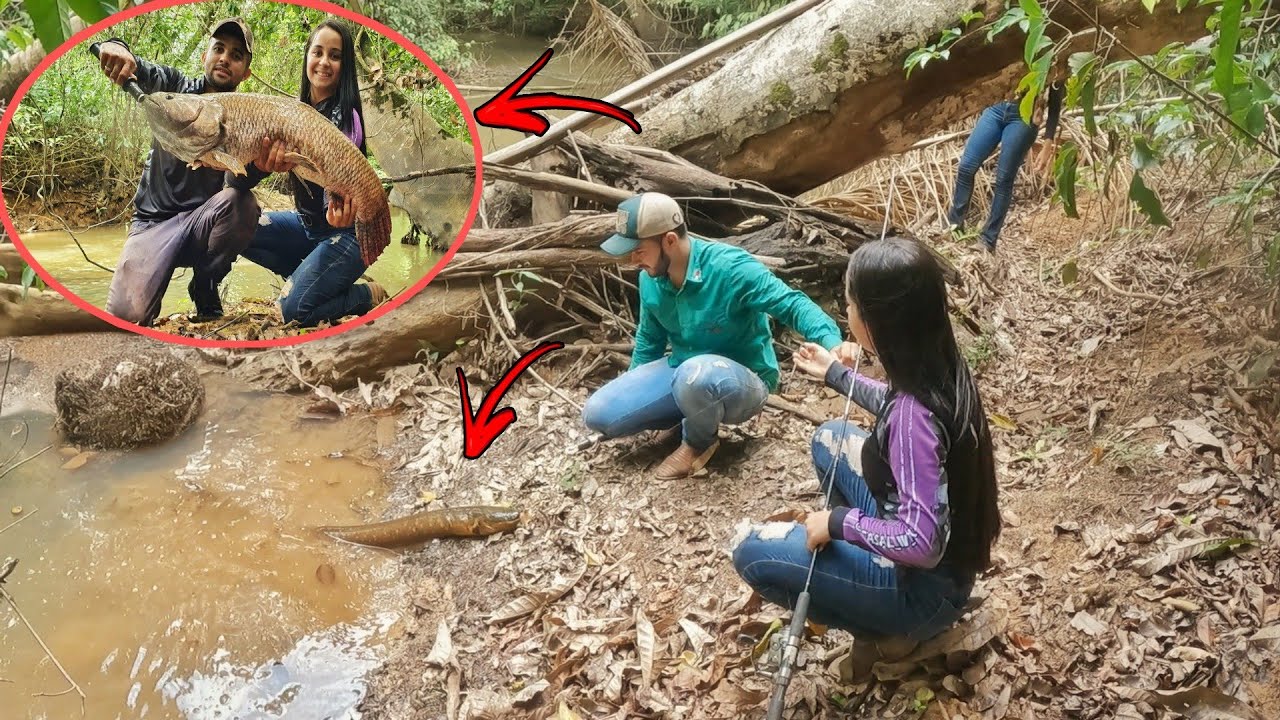Pescaria Eletrizante, Um Monstro de TRAIRÃO Com  @Amanda Ataíde   @XINGU Rústico ✔ ​