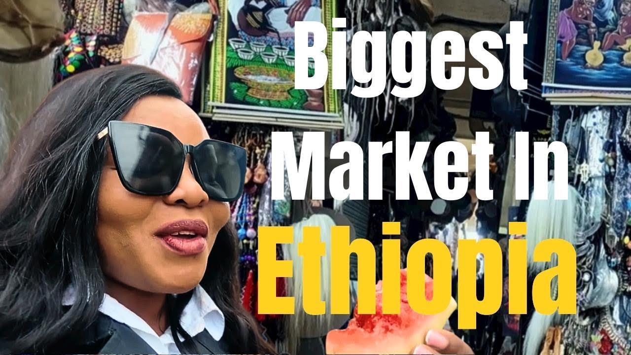 Chaos inside the Biggest market in Africa Merkato Ethiopia | Rural Market day  