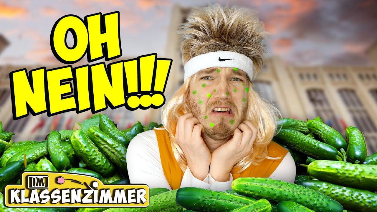 BIBOS KRASSE GURKEN ALLERGIE!?🥒Im Klassenzimmer #43