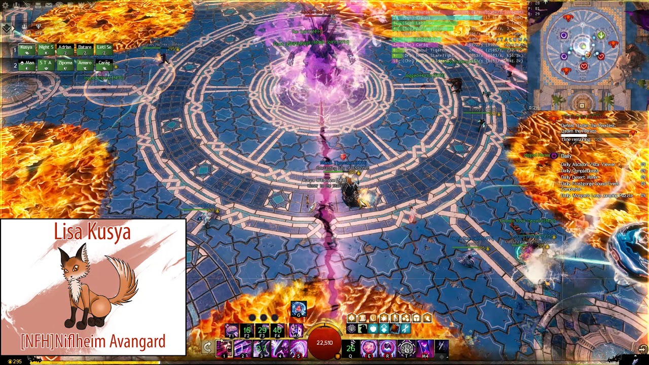 GW2 | The Key of Ahdashim Qadim the Peerless CM | Chrono tank PoV