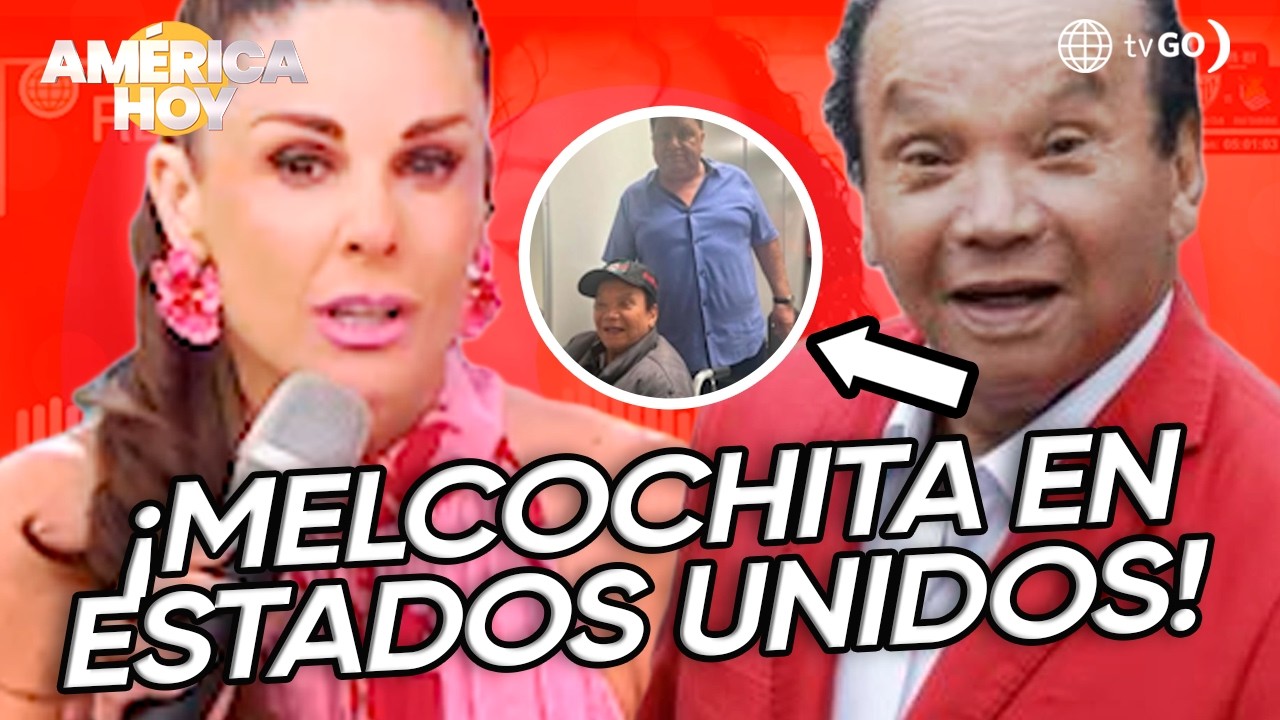 América Hoy: Melcochita ya se encuentra en Estados Unidos con sus hijos (HOY)