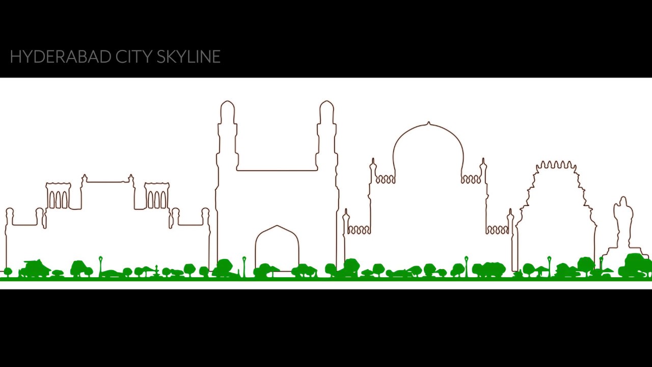 Hyderabad Skyline 4K (120fps) || Satyaram Graphics || Sr Graphics