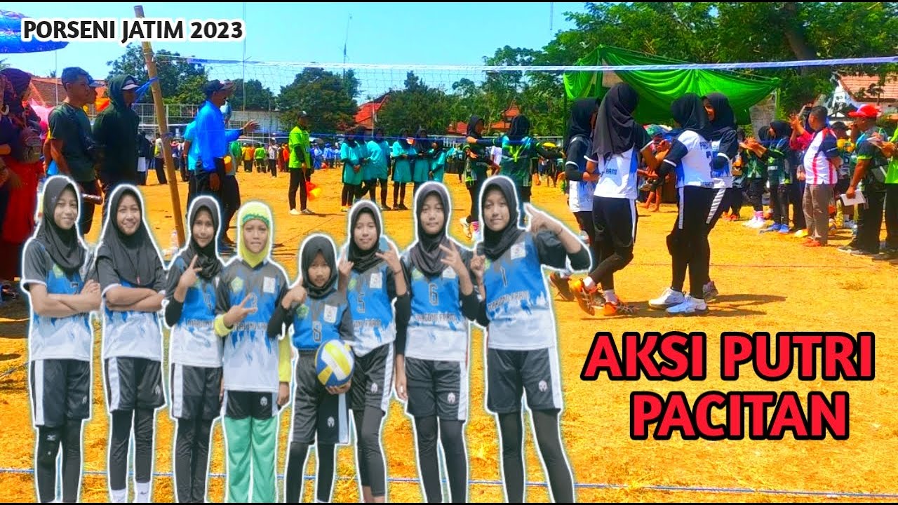 HIGHLIGHT VOLI PUTRI PACITAN VS MADIUN || PORSENI JATIM 2023
